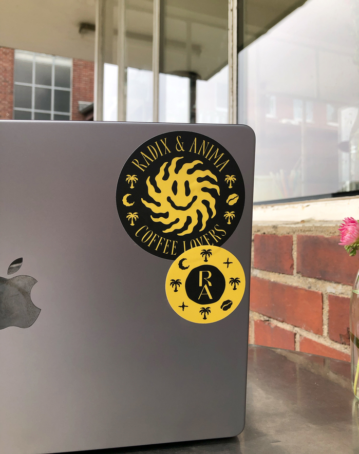 “Coffee Lovers” stickers by Radix &amp; Anima 4