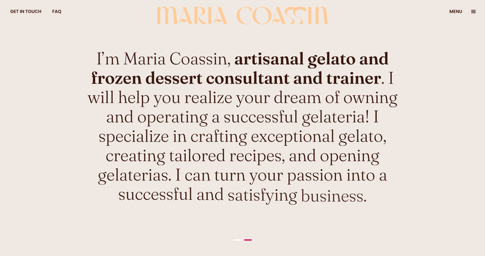 Maria Coassin – gelato consultant 3