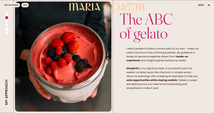 Maria Coassin – gelato consultant 4