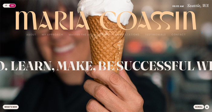Maria Coassin – gelato consultant 2