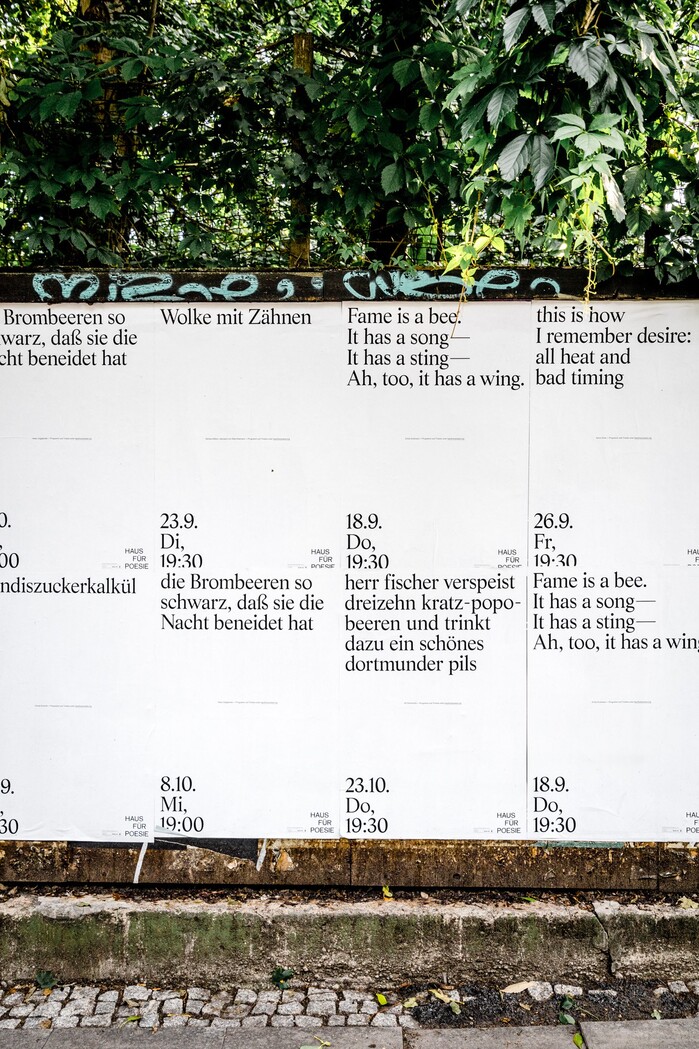 Haus für Poesie 5