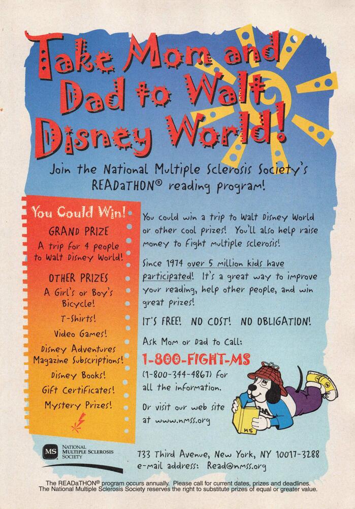 READaTHON magazine ad