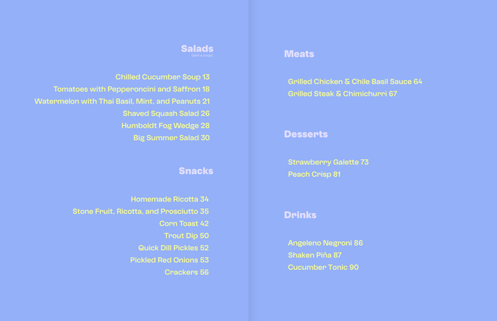 Cooking Stuff Vol. 2 – Summer 4