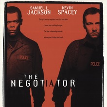 <cite>The Negotiator</cite> movie posters