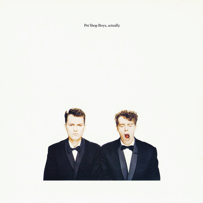 Pet Shop Boys – Actually album art