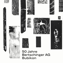 50 Jahre Bertschinger AG poster