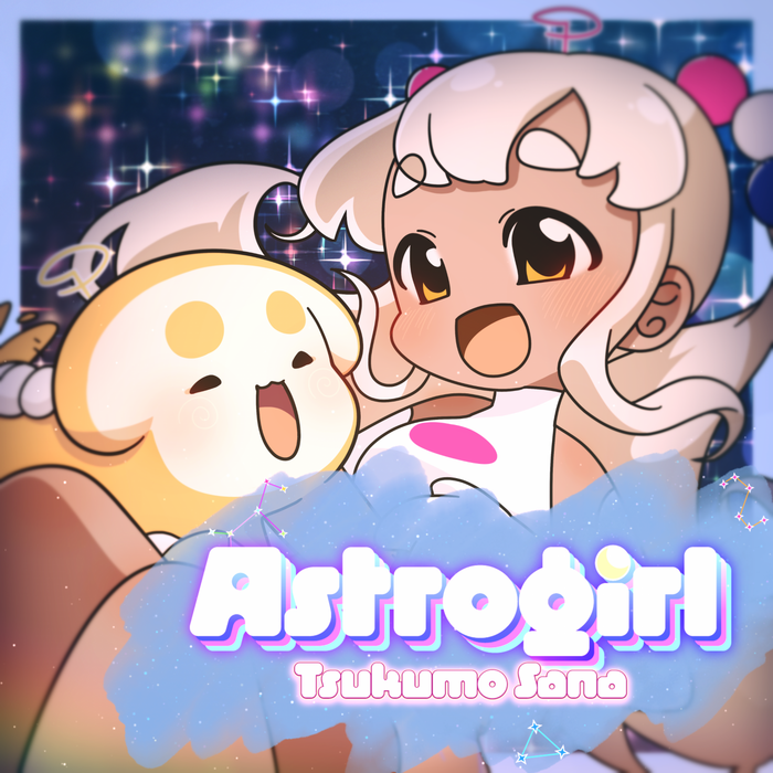 Tsukumo Sana – “Astrogirl” single cover 1