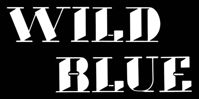 Close-up of band logo from their album's record sleeve.