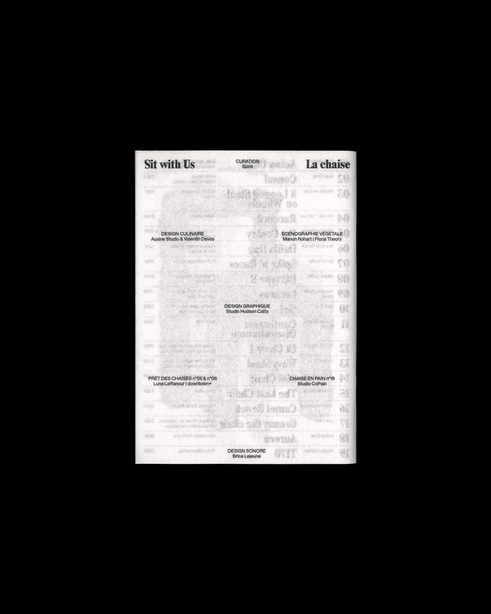 La Chaise – Sit With Us 13