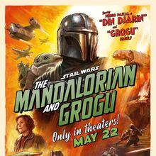 <cite>The Mandalorian and Grogu</cite> movie poster and trailer