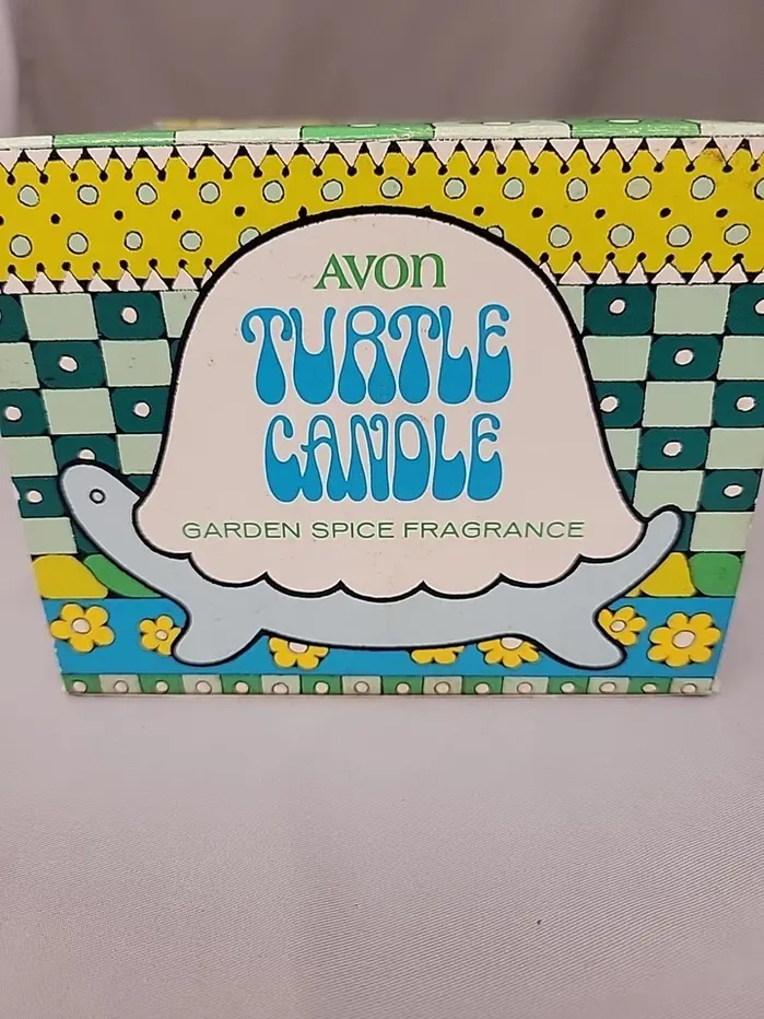 Mushroom Candle / Turtle Candle by Avon 4