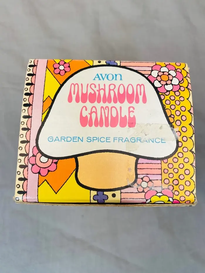 Mushroom Candle / Turtle Candle by Avon 2
