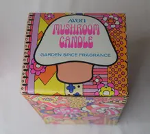 Mushroom Candle / Turtle Candle by Avon