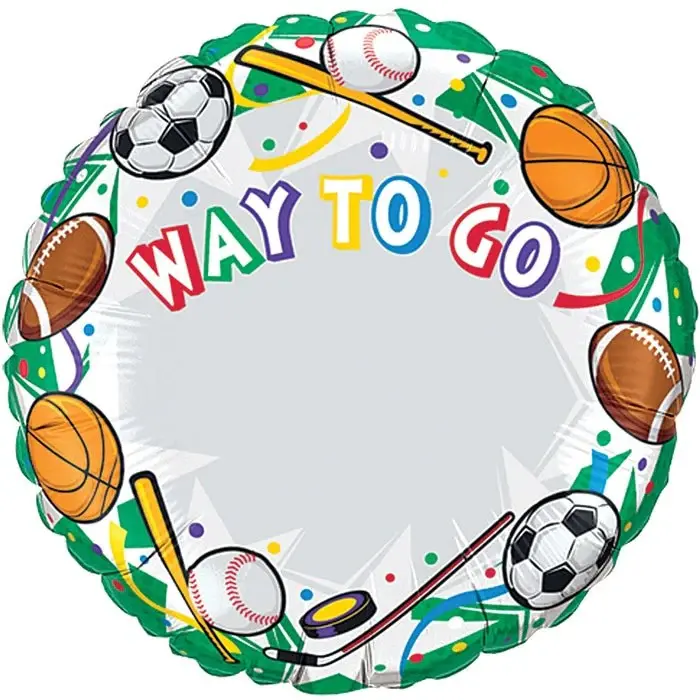 Qualatex Just Write balloon stickers 1