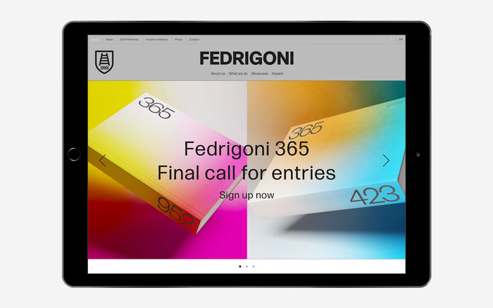 Fedrigoni Paper Box and rebrand 13