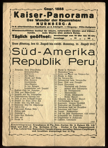 Kaiser-Panorama at Mauthalle Nürnberg ad