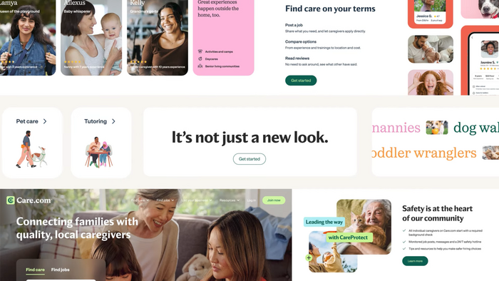 Care.com 2025 rebrand 2