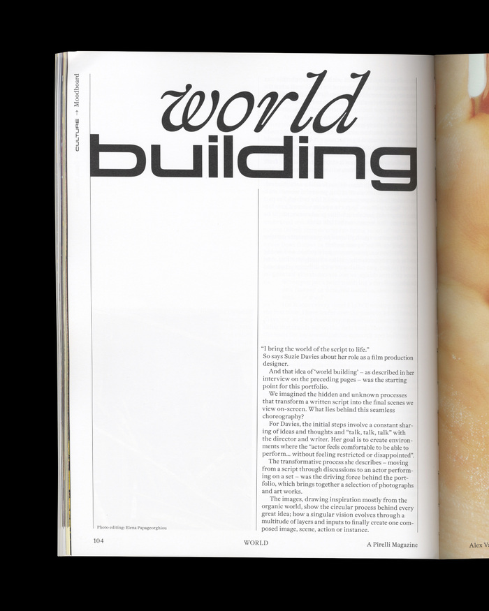 Pirelli World, issue 01, 2025 7