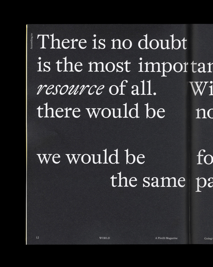 Pirelli World, issue 01, 2025 8