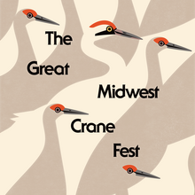 The Great Midwest Crane Fest 2025 poster