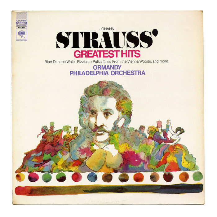 Johann Strauss’ Greatest Hits album art