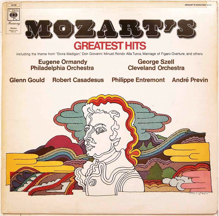 Mozart’s Greatest Hits album art