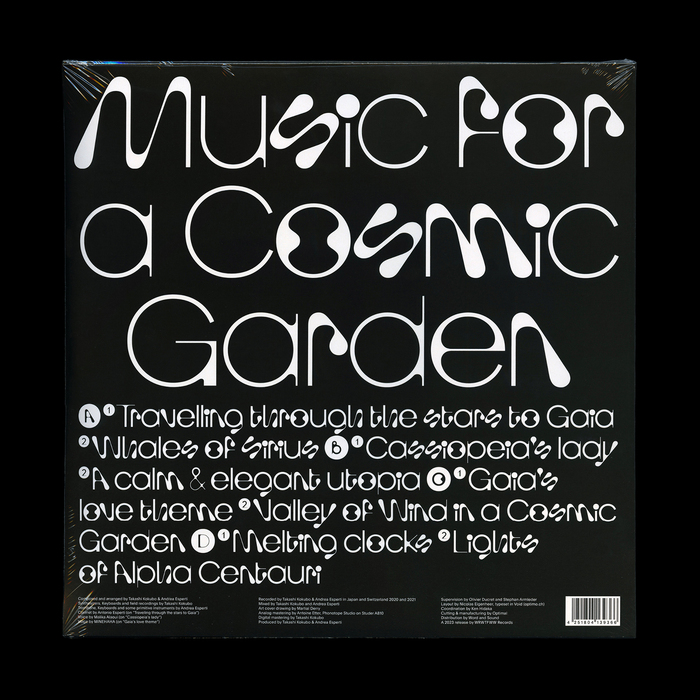 Takashi Kokubo &amp; Andrea Esperti – Music for a Cosmic Garden album art 1