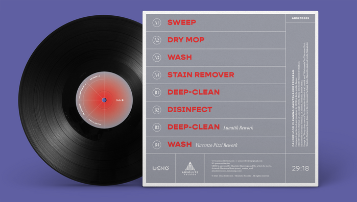 UENO Collective – D.C.M.P. (Dancefloor Cleaning Maintenance Program) EP 3