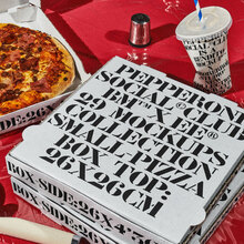 Pepperoni &amp; Peppinillo Social Club mockup promotion