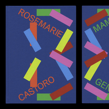 Rosemarie Castoro monograph