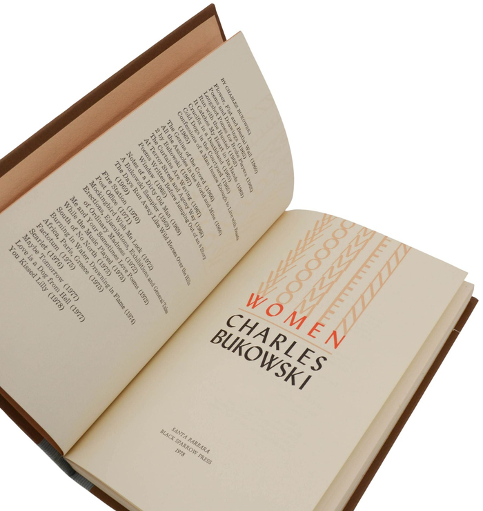 Title page. Secondary typefaces are  (left) and  (publisher credit).