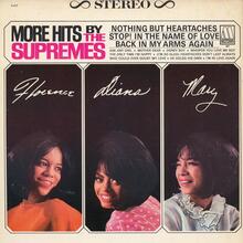 The Supremes – <cite>More Hits by The Supremes</cite> album art