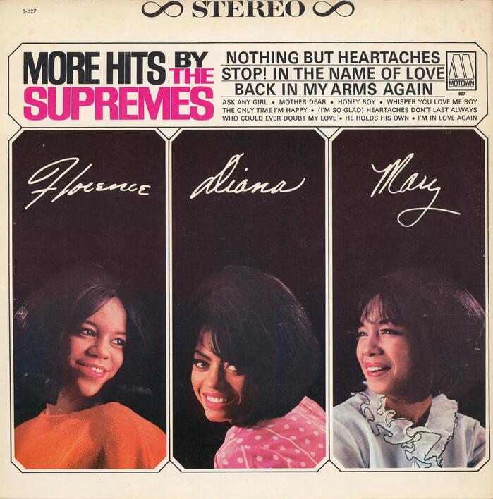 The Supremes – More Hits by The Supremes album art