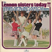 The Lennon Sisters – <cite>The Lennon Sisters Today!!</cite> album art