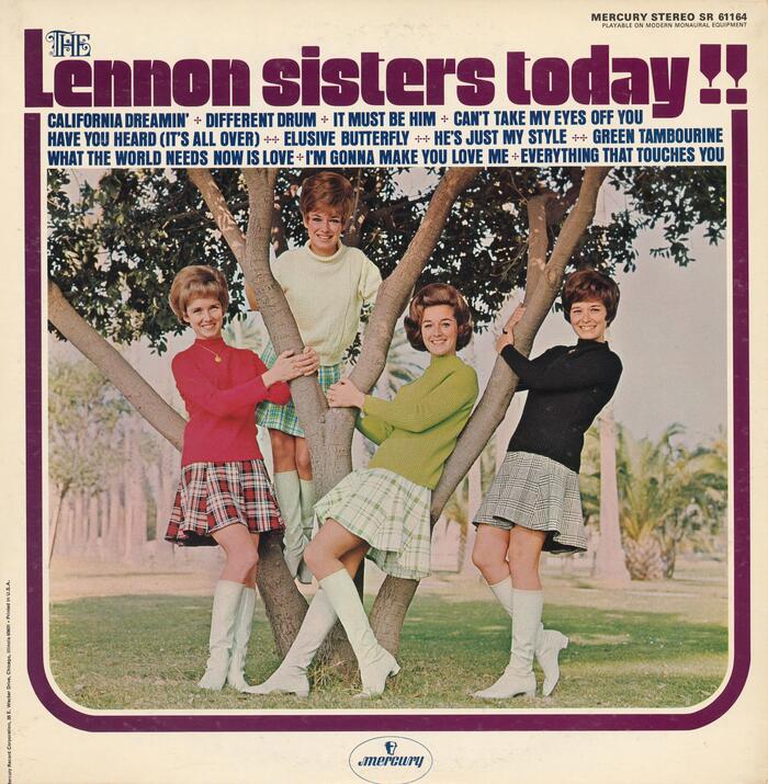 The Lennon Sisters – The Lennon Sisters Today!! album art