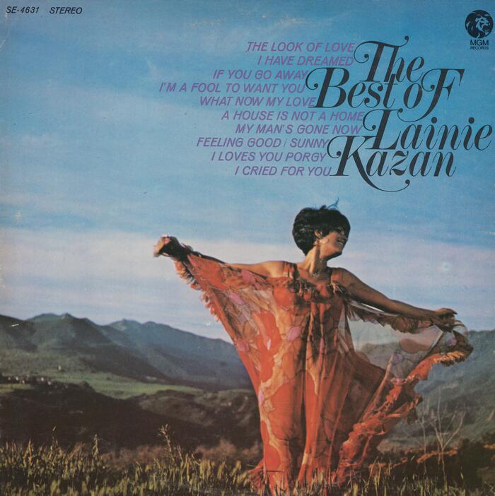 Lainie Kazan – The Best of Lainie Kazan album art