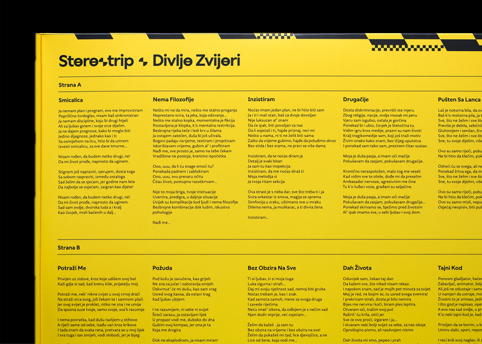 Stereotrip – Divlje Zvijeri album art 2