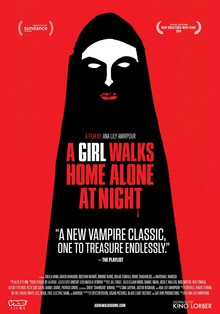 <cite>A Girl Walks Home Alone At Night</cite> poster