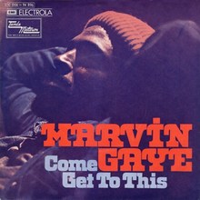 Marvin Gaye – “Come Get To This” German single cover