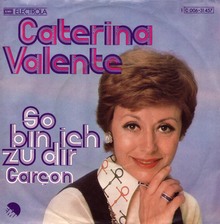 Caterina Valente – “So Bin Ich Zu Dir” German single cover