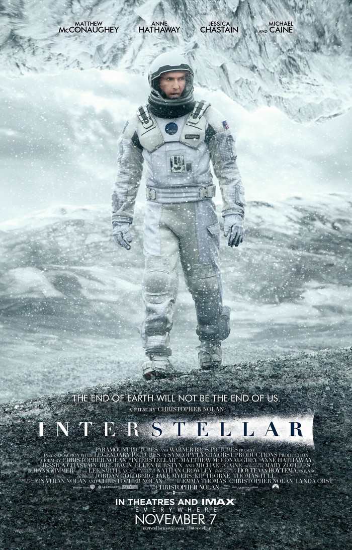 Interstellar movie posters and main title 2