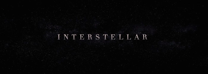 Interstellar movie posters and main title - Fonts In Use