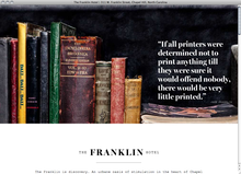 <cite>The Franklin Hotel NC</cite> website