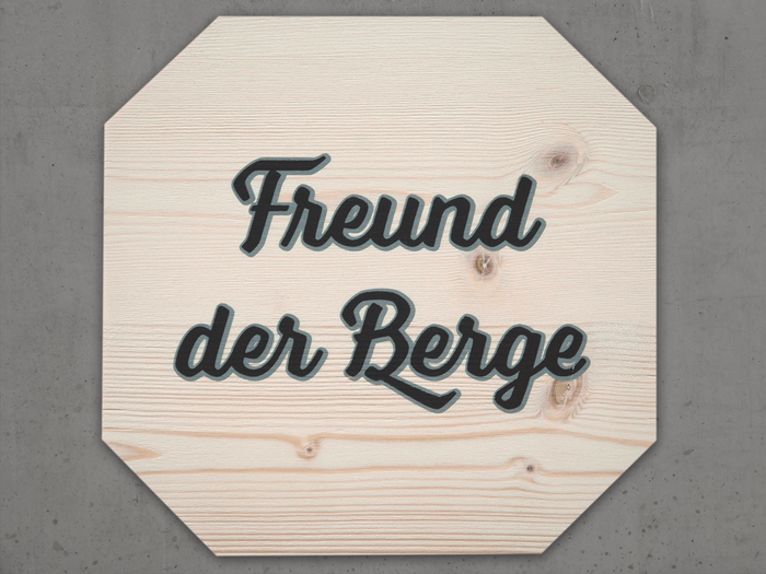 Freund der Berge