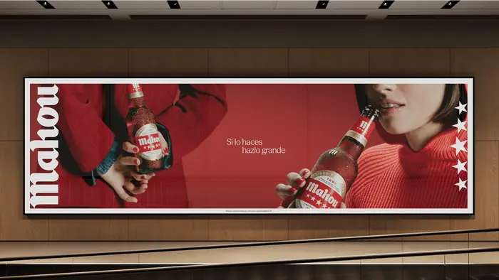 Mahou Cinco Estrellas visual identity 3