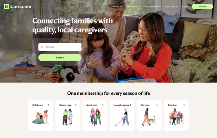 Care.com 2025 rebrand 4