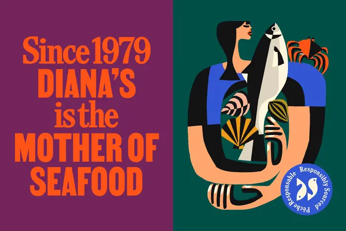 Diana’s Seafood rebrand 10