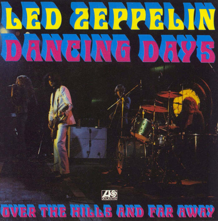 Led Zeppelin – “Dancing Days” French single cover
