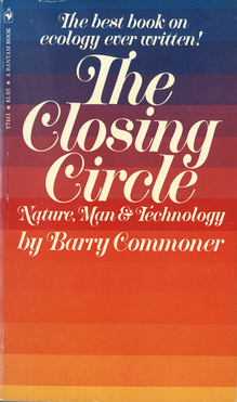 <cite>The Closing Circle</cite> by Barry Commoner, Bantam