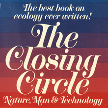 <cite>The Closing Circle</cite> by Barry Commoner, Bantam